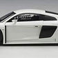 Audi R8 FIA GT GT3 Plain Color Version White 1/18 Model Car By Autoart 81602