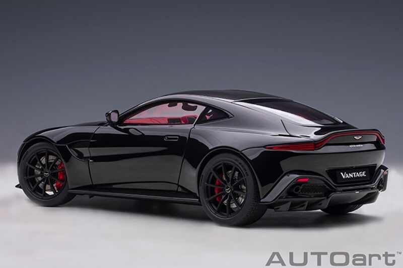 1/18 AUTOart 2019 Aston Martin Vantage Jet Black