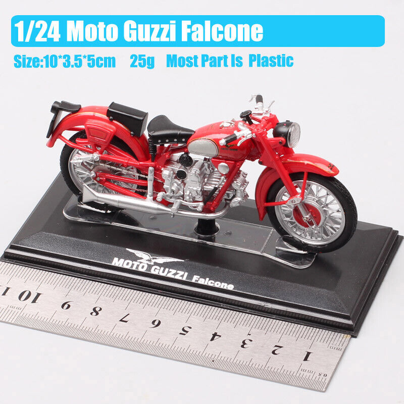 1/24 Scale Tiny Starline Moto Guzzi Falcone Sports Motorcycle Toy Bike Model