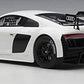 Audi R8 FIA GT GT3 Plain Color Version White 1/18 Model Car By Autoart 81602