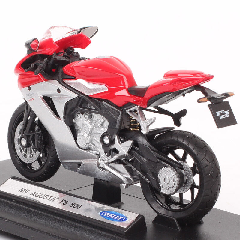 1/18 Welly MV AGUSTA F3 800 Racer bike GP motorcycle Diecast