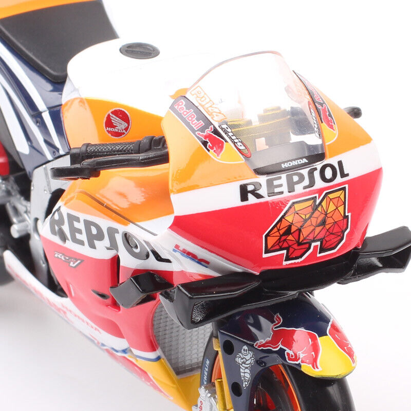 1/18 2021 Honda RC213V Repsol #44 Pol Espargaro Motorcycle Bike MotoGP model