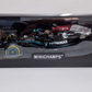 1/18 MINICHAMPS Die Cast F1 Mercedes Lewis Hamilton Gp Qatar 2021