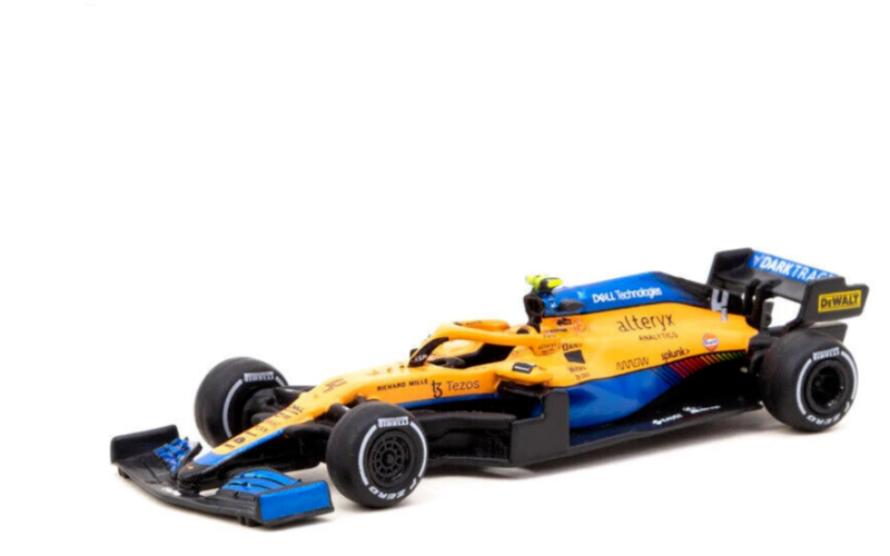 Tarmac Works Lando Norris McLaren MCL35M - 2021 Italian GP 1:64 Diecast F1 Car