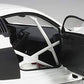 Audi R8 FIA GT GT3 Plain Color Version White 1/18 Model Car By Autoart 81602