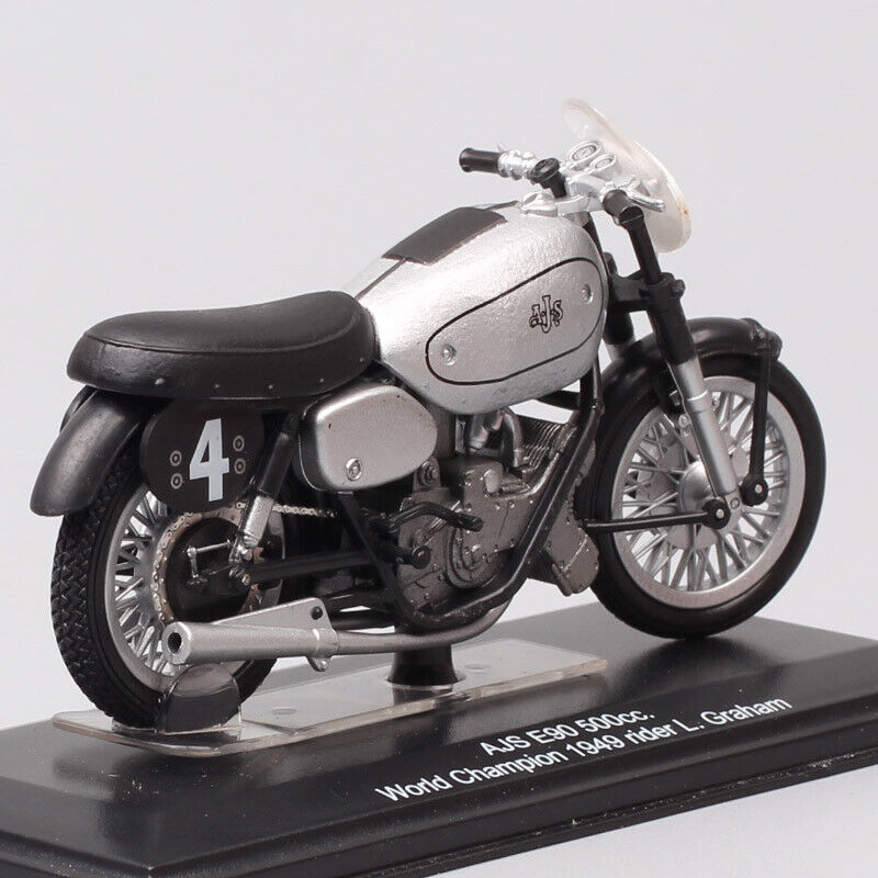 1/22 Italeri AjS E90 500cc Porcupin #4 L Graham 1949 Bike Model Toy Motorcycle