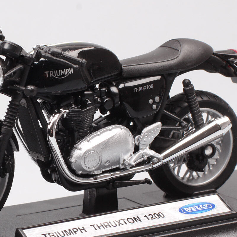 1/18 Welly Triumph Thruxton 1200 cafe racer bike motorcycle diecast