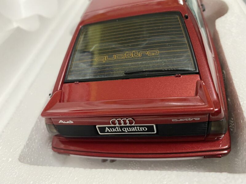 AUTOart 1/18 Audi Quattro 1988 (LWB) Tizian Red Metallic Millennium