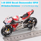 1/18 scale Ducati GP18 No.04 Andrea Dovizioso motorcycle motoGP model Toys 2018