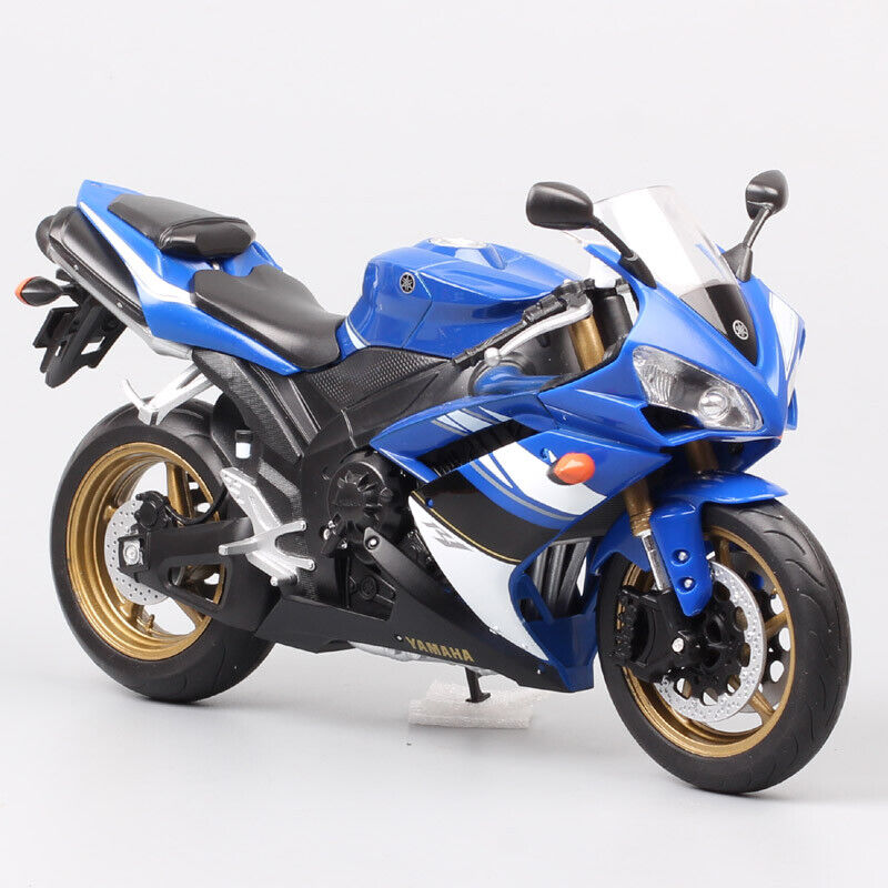 1/10 Welly Big Yamaha YZF-R1 YZFR motorcycle sport Diecast