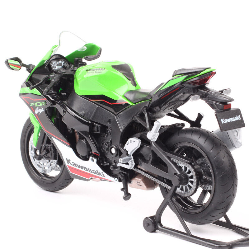 1/12 Welly Kawasaki Ninja ZX-10R ZX 10R 2021 Diecast Motorcycle Model Bike Green