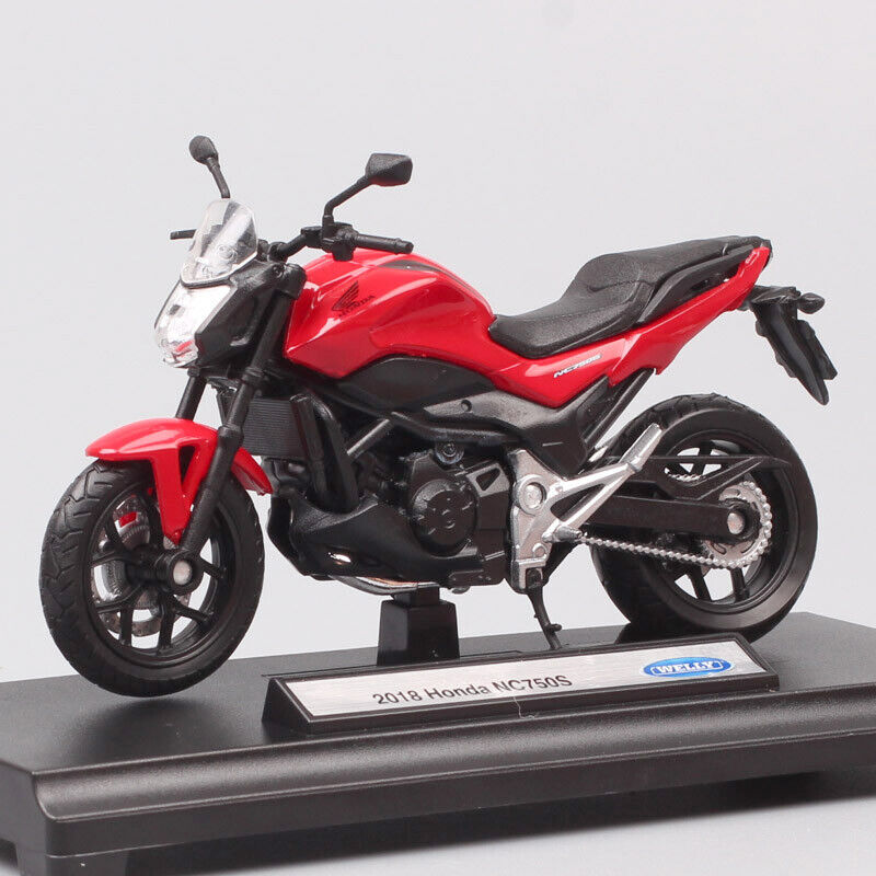 1/18 scales Welly 2018 Honda NC750S Diecast Toy motorcycle model Bike Replicas