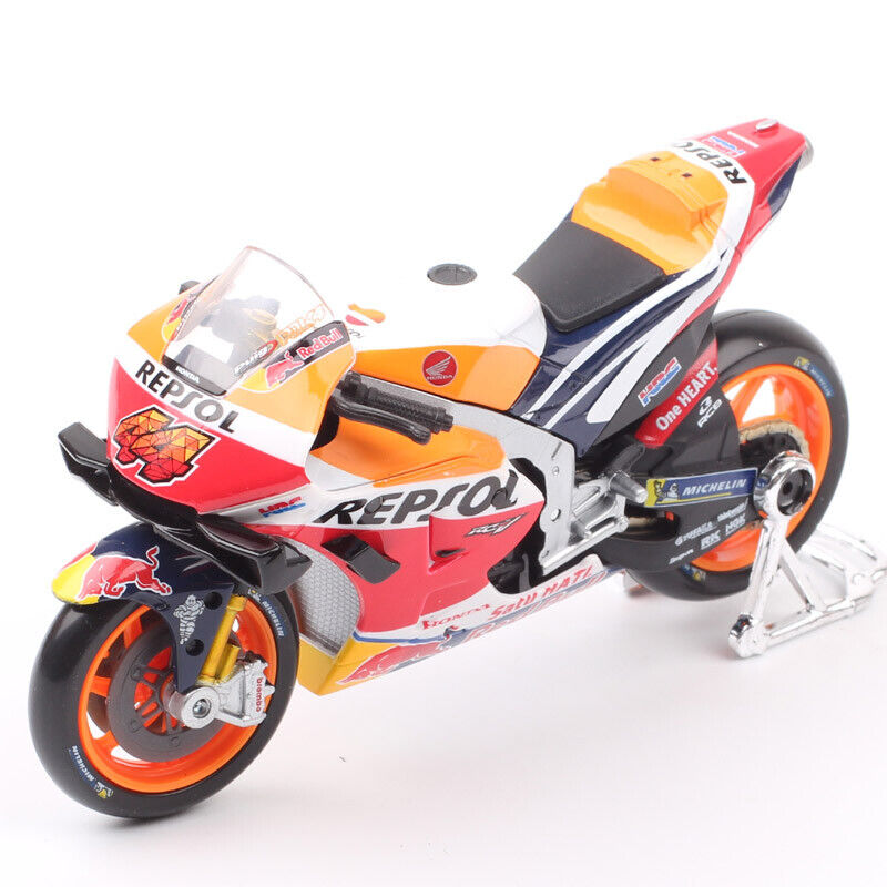 1/18 2021 Honda RC213V Repsol #44 Pol Espargaro Motorcycle Bike MotoGP model