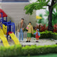 20pcs Model Trains 1:43 O Scale All Standing Painted Figures Passengerspeople Model Railway P4308 - Model Building Kits