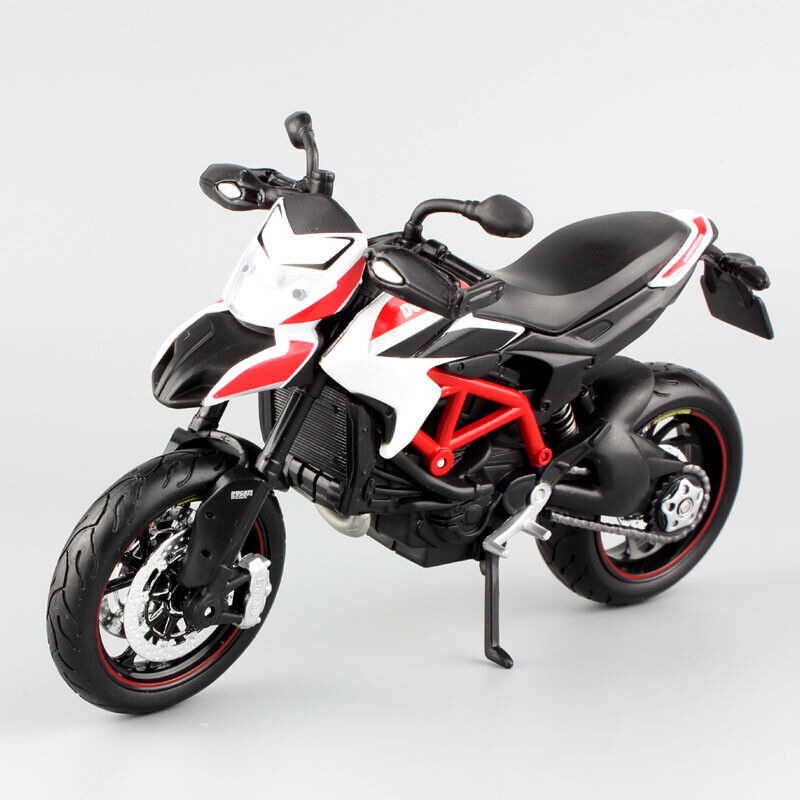 1/12 Scale Ducati Hypermotaro 1100 EVO SP Corse supermotard model motorcycle toy