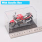1/24 scale Moto Guzzi Breva V1100 motorcycle Diecast Toy model Bike Acrylic Box