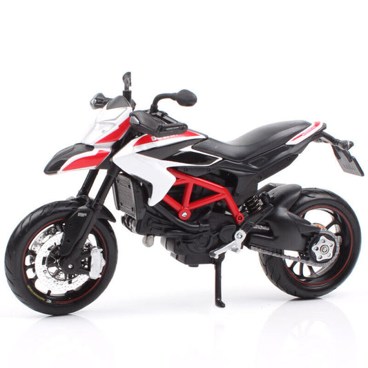 1/12 Scale Ducati Hypermotaro 1100 EVO SP Corse supermotard model motorcycle toy