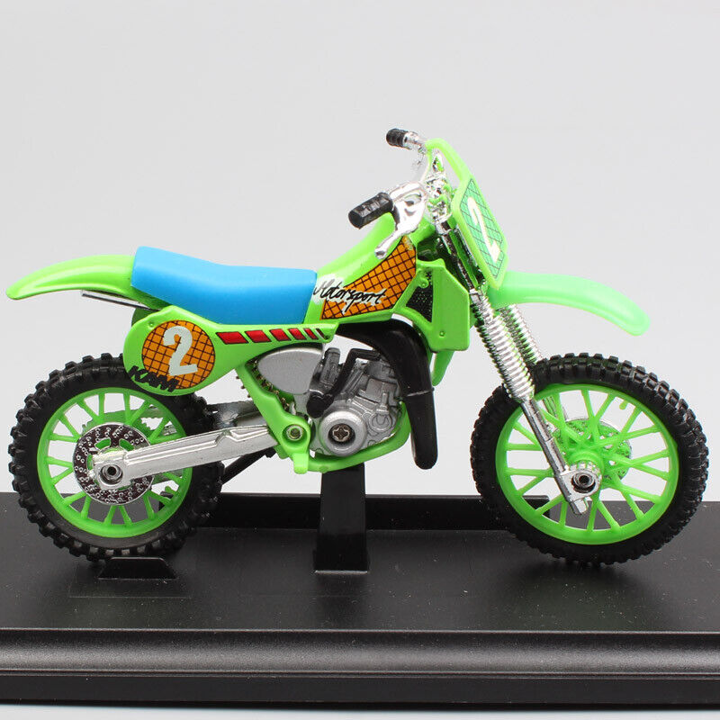 1/18 Honda CR250R #2 Race Dirt Bike Diecast Toy Motocross Model Motorcycle