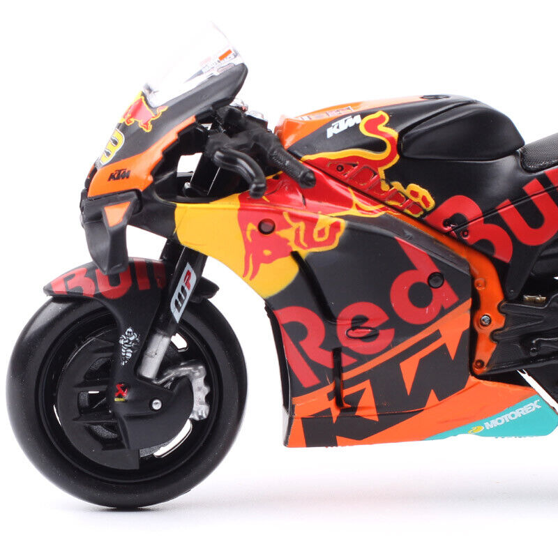 Maisto 1/18 2021 KTM RC16 Redbull Racing #33 rad Binder Motorcycle Model MotoGP