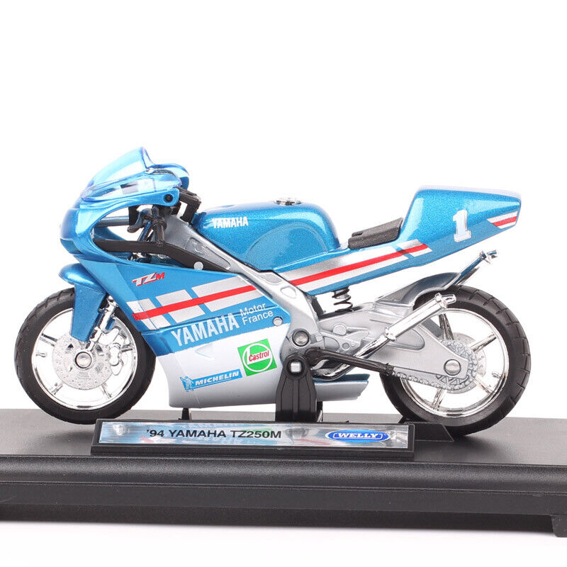 1/18 Welly 1994 Yamaha TZ250M Factory Racing Bike Motorcycle Diecast