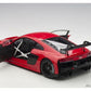1/18 Audi R8 FIA GT GT3 Plain Color Version Red Model Car By Autoart 81601