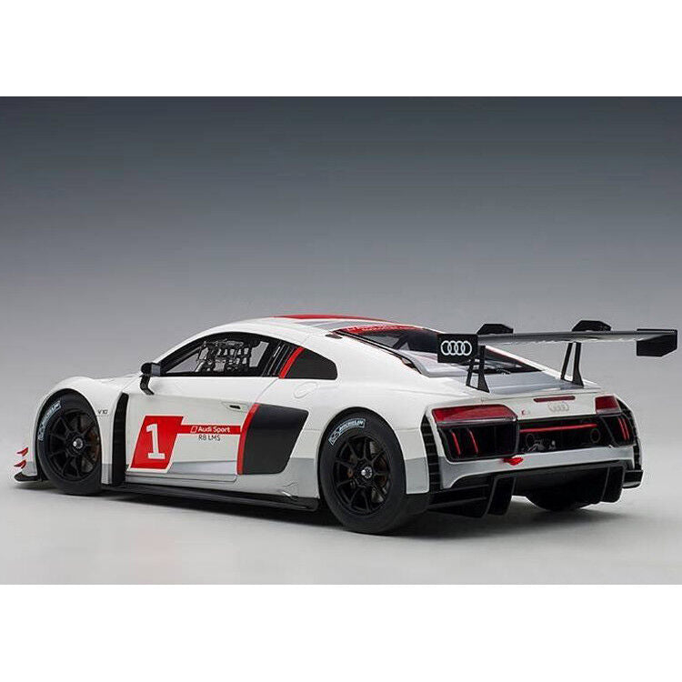 Autoart Audi R8 LMS Geneva Presentation Car 2016 1:18 Model Car White 81600