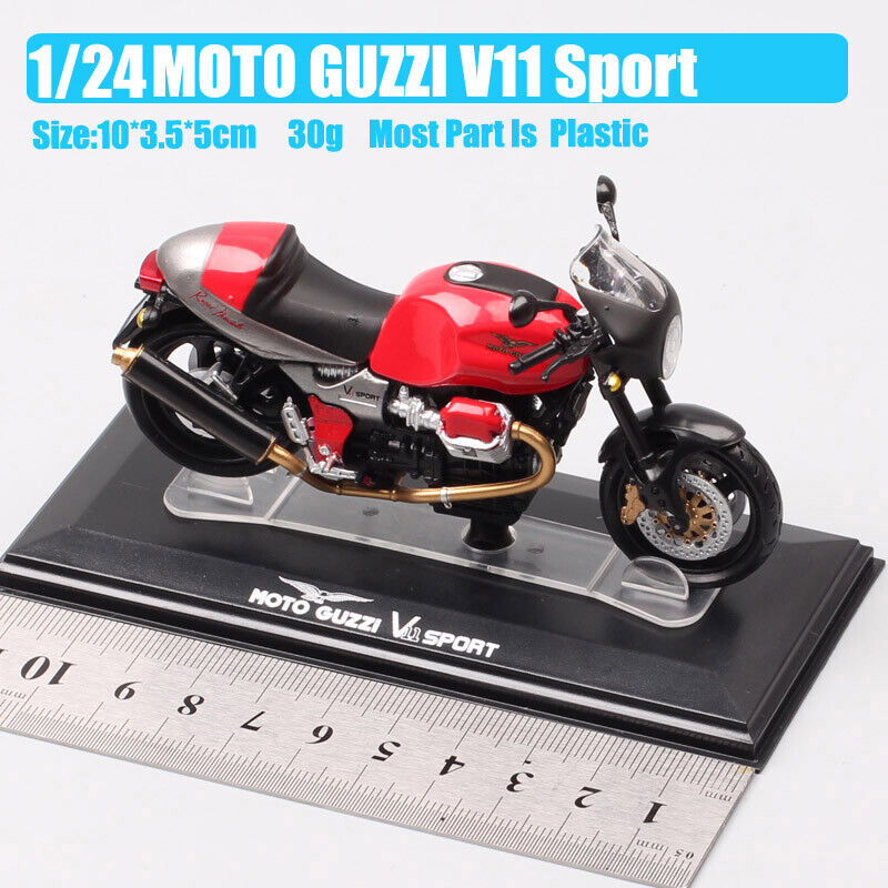 Starline 1/24 Scale mini MOTO GUZZI V11 SPORT motorcycle Diecast model bike toy