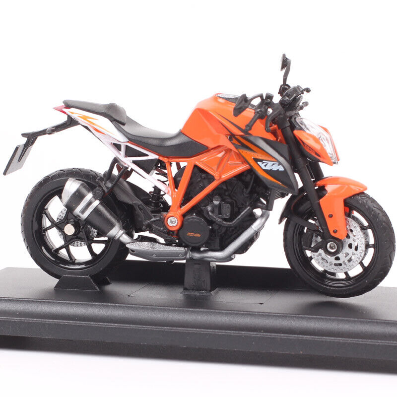 1/18 Welly Small KTM 1290 Super Duke R Bike Model Toy Motorcycle Replicas