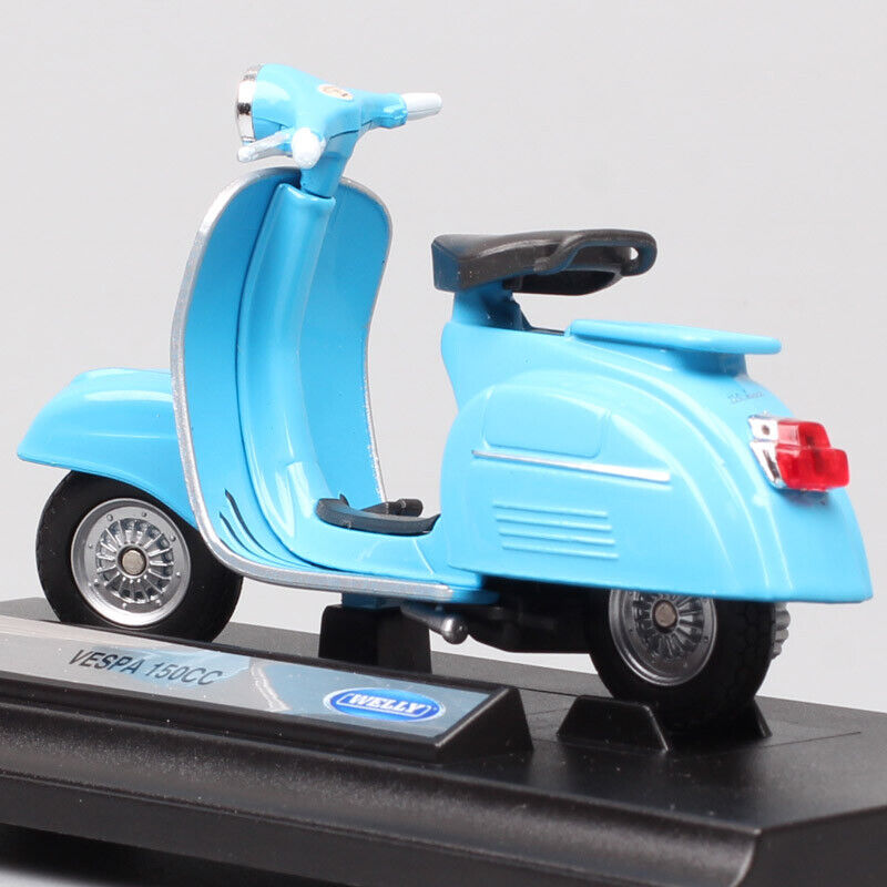 1:18 scale Welly 1970 Piaggio Vespa 150CC Scooter motorcycle Diecast bike model