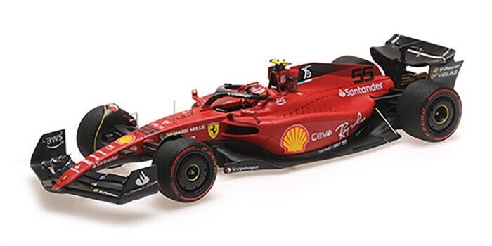 1/18 BBR 2022 Scuderia F1-75 Bahrain GP #55 Carlos Sainz BBR221855