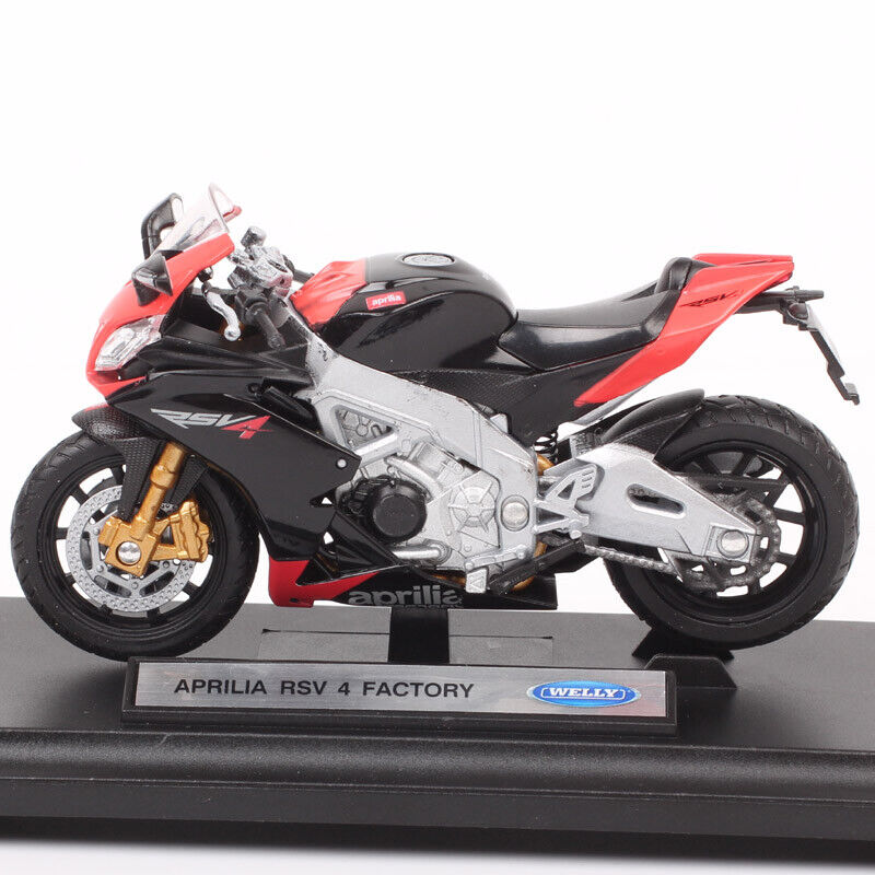 1/18 Mini Welly Aprilia RSV4 Factory bike motorcycle Diecasts