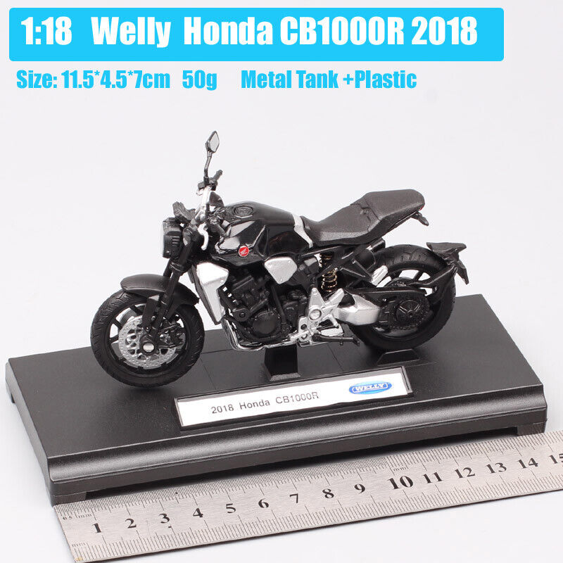 1/18 Welly 2018 Honda CB1000R bike motorcycle race Diecasts