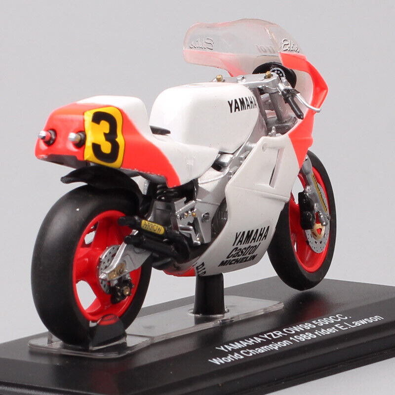 1/22 Italeri Yamaha YZR OW98 500 WC 1988 E.Lawson #3 Motorcycle Toy Model Bike