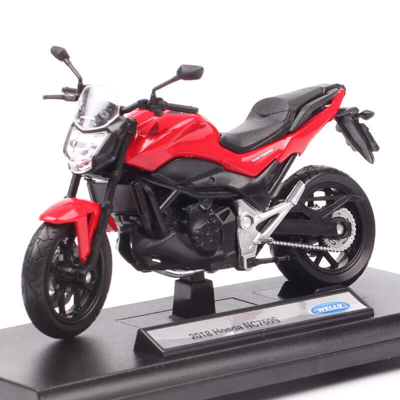 1/18 scales Welly 2018 Honda NC750S Diecast Toy motorcycle model Bike Replicas