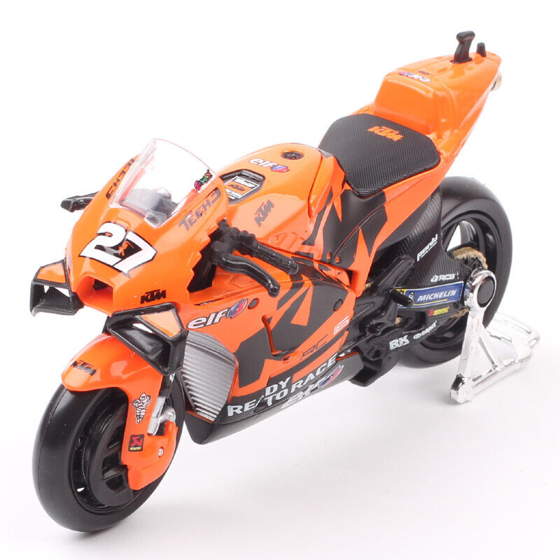 Maisto 1/18 2021 KTM RC16 Racing #27 Iker Lecuona Motorcycle Model GP
