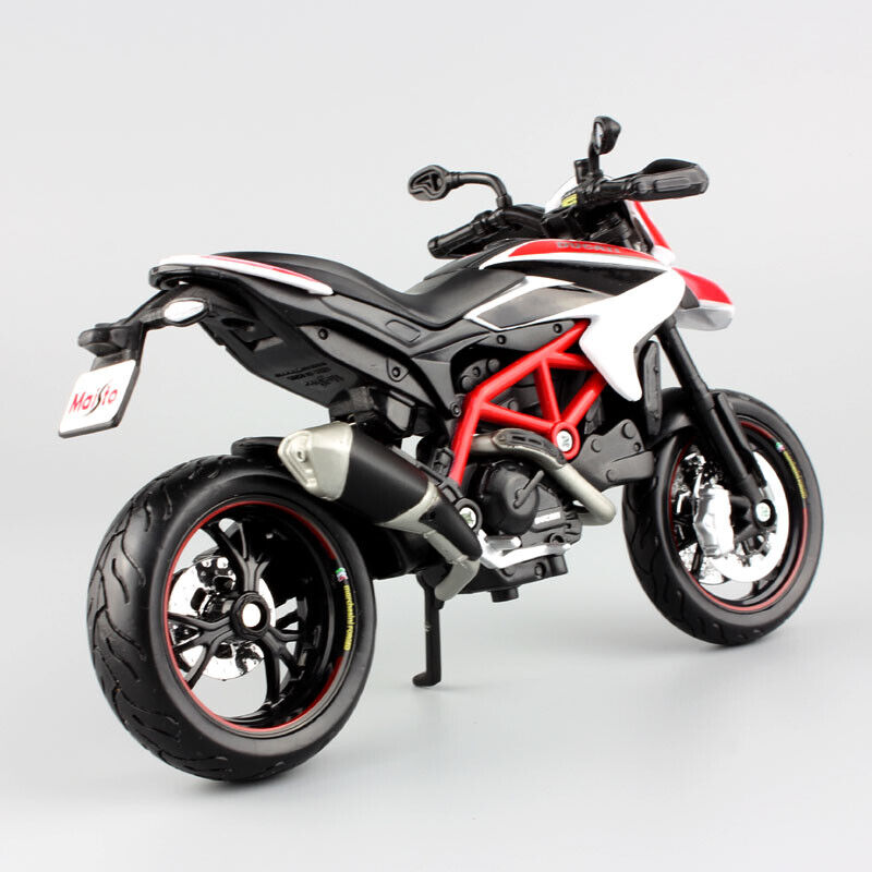 1/12 Scale Ducati Hypermotaro 1100 EVO SP Corse supermotard model motorcycle toy