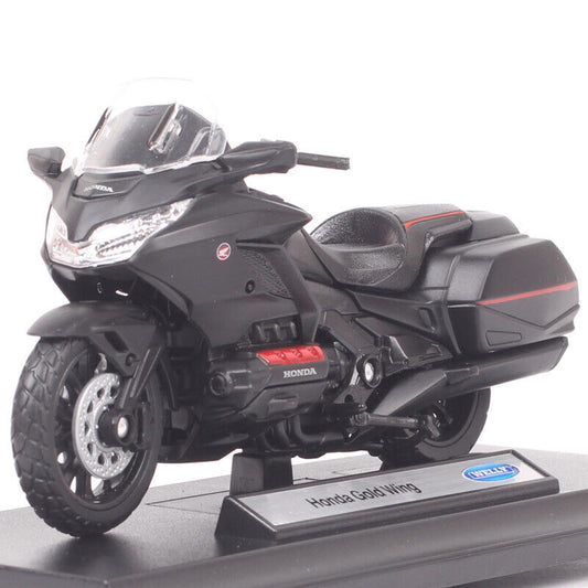 1/18 Welly 2020 Honda Gold Wing Cruiser Bike Model Motorcycle Diecast