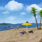 40pcs Model Trains 1:87 Swimming Figures Ho Scale Swimming People Beach Scenery Layout Miniature P8719 - Model Building Kits