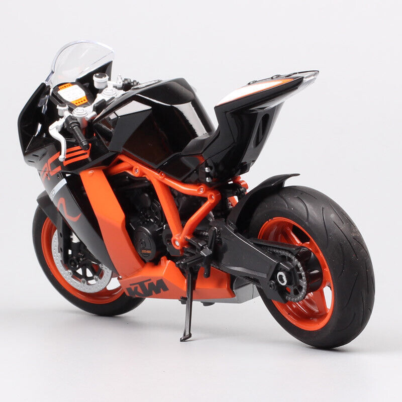 1/10 Welly Big KTM 1190 RC8 R Sport Bike Plastic Toy Vehicle Motorcycle