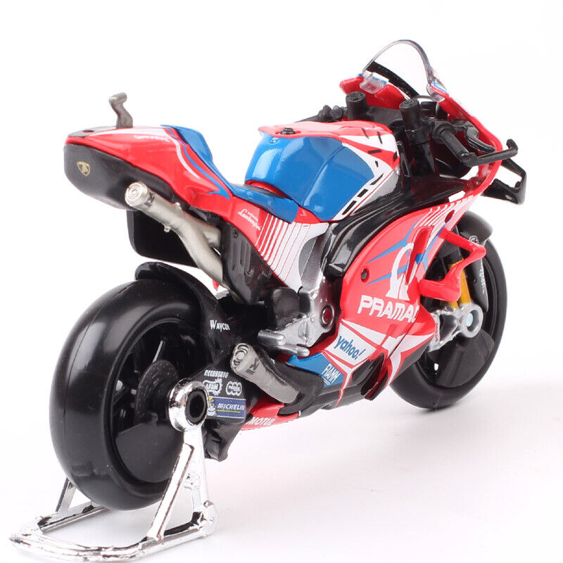 1/18 2021 Ducati GP21 Pramac Racing Team #89 Jorge Martin Model Motocycle