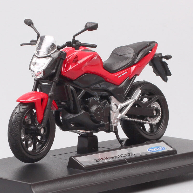 1/18 scales Welly 2018 Honda NC750S Diecast Toy motorcycle model Bike Replicas