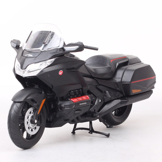 1/12 Welly Big Honda Gold Wing Motorcycle Toy Model Touring Bike Cruiser Matte