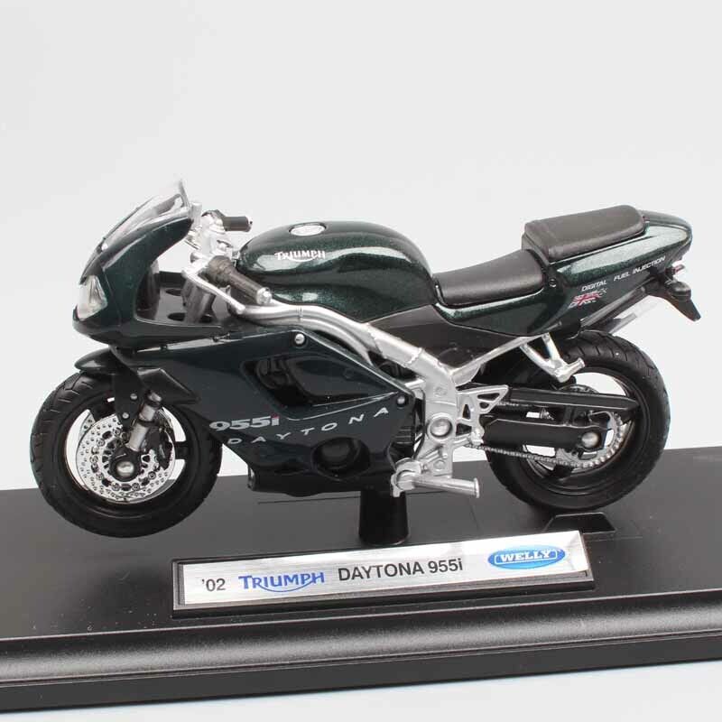 Welly 1/18 Triumph Daytona 955i Sport motorcycle Diecast model Toy Bike