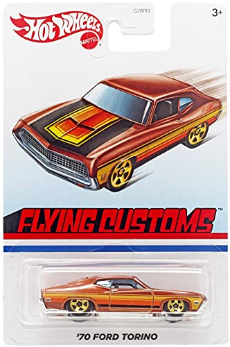 Mattel 1/64 Hot Wheels Flying Customs '70 Ford Torino