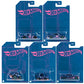 1/64 Hot Wheels 2022 Pearl and Chrome 54th Anniversary Complete Set of 5 Diecast Vehicles