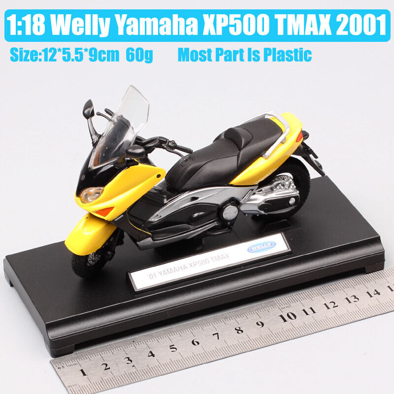 1/18 Welly 2001 Yamaha XP500 Tmax Zoutjee Maxi scooter motorcycle model bike toy