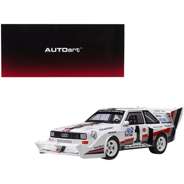 Audi Quattro S1 #1 Walter Roehrl Winner Pikes Peak (1987) 1/18 Model Car by A...