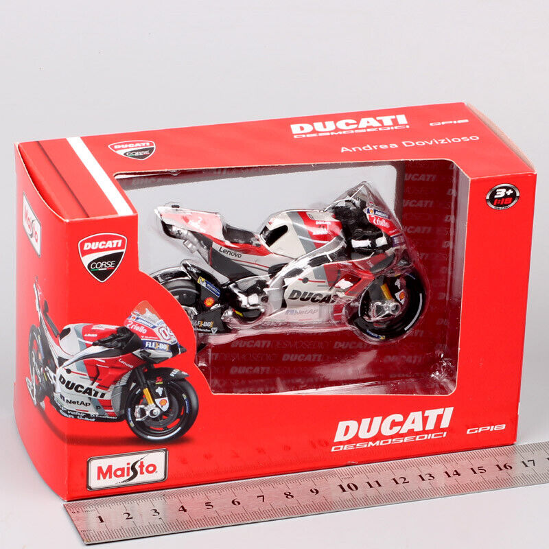 1/18 scale Ducati GP18 No.04 Andrea Dovizioso motorcycle motoGP model Toys 2018