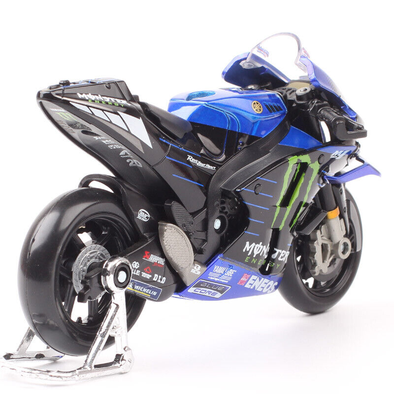 Maisto 1/18 Mini Yamaha YZR-M1 #20 Fabio Quartararo Motorcycle Model MotoGP 2021