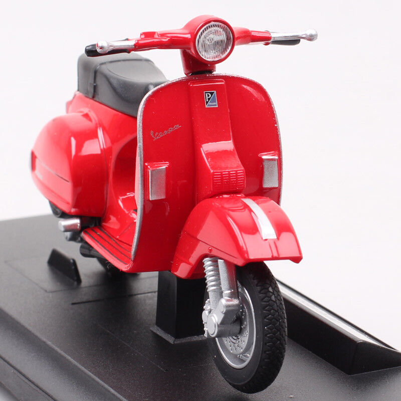 1:18 Scale Welly 2016 VESPA PX Scooter Motorcycle Diecast Toy Model Moto Bike